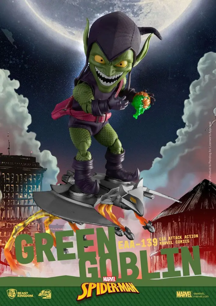 Marvel Comics Egg Attack Action Action Figure Green Goblin 17 cm product photo