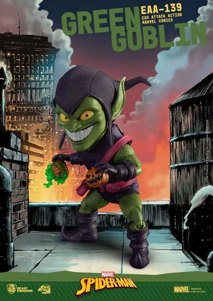Marvel Comics Egg Attack Action Action Figure Green Goblin 17 cm product photo