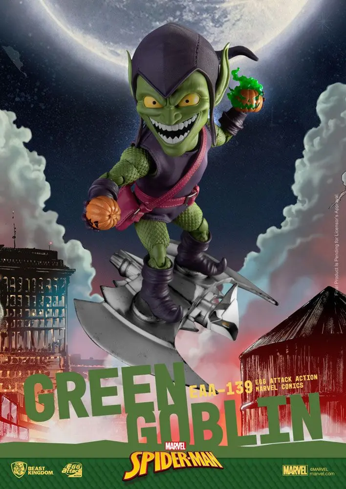Marvel Comics Egg Attack Action Action Figure Green Goblin 17 cm product photo