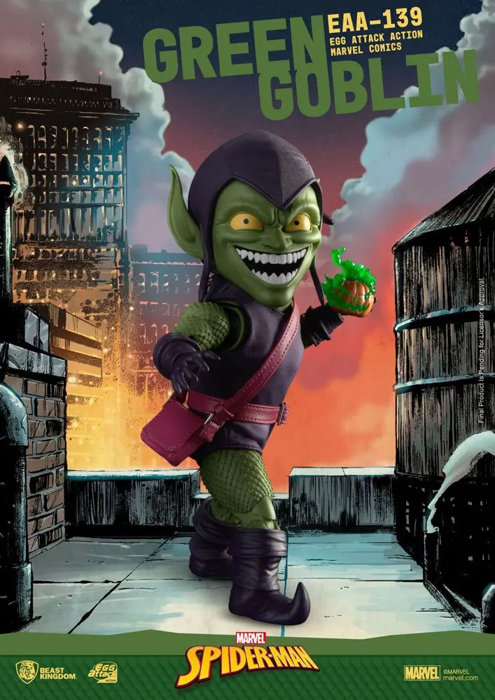 Marvel Comics Egg Attack Action Action Figure Green Goblin 17 cm product photo