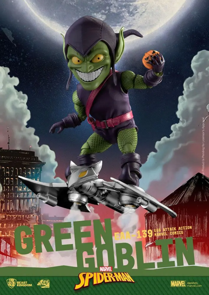Marvel Comics Egg Attack Action Action Figure Green Goblin 17 cm product photo