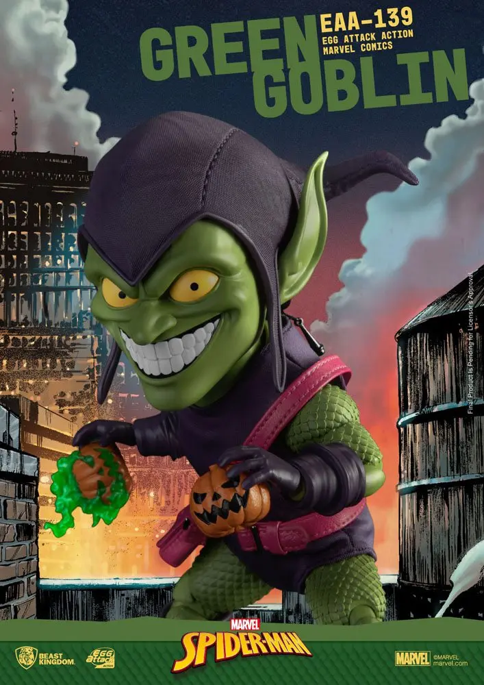 Marvel Comics Egg Attack Action Action Figure Green Goblin 17 cm product photo