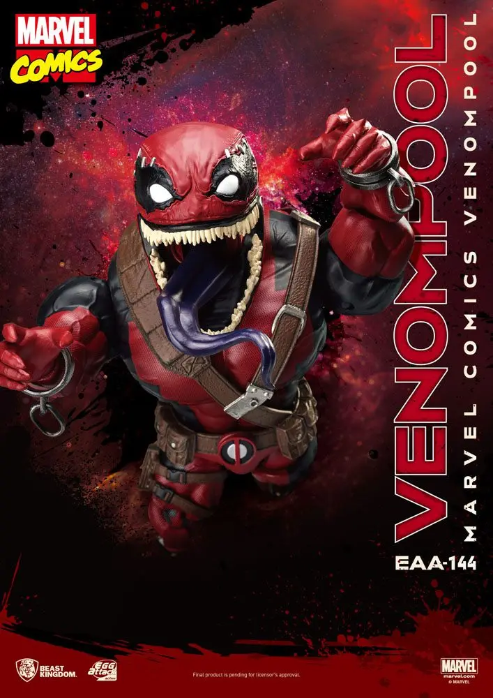 Marvel Comics Egg Attack Action Action Figure Venompool 21 cm product photo