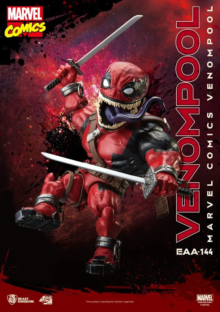Marvel Comics Egg Attack Action Action Figure Venompool 21 cm product photo