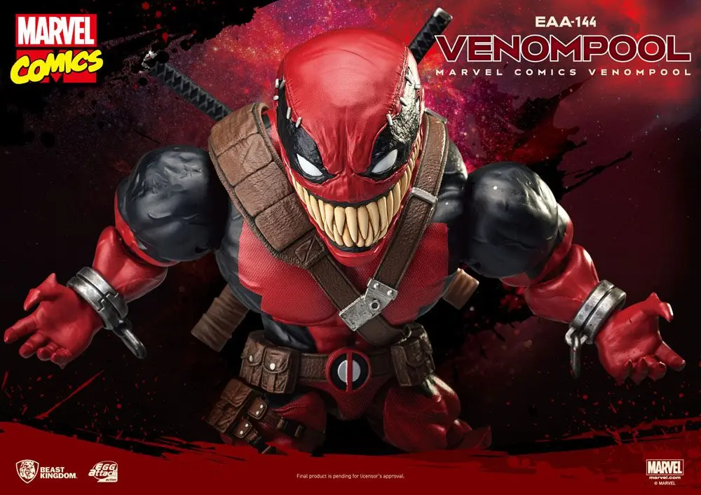 Marvel Comics Egg Attack Action Action Figure Venompool 21 cm product photo