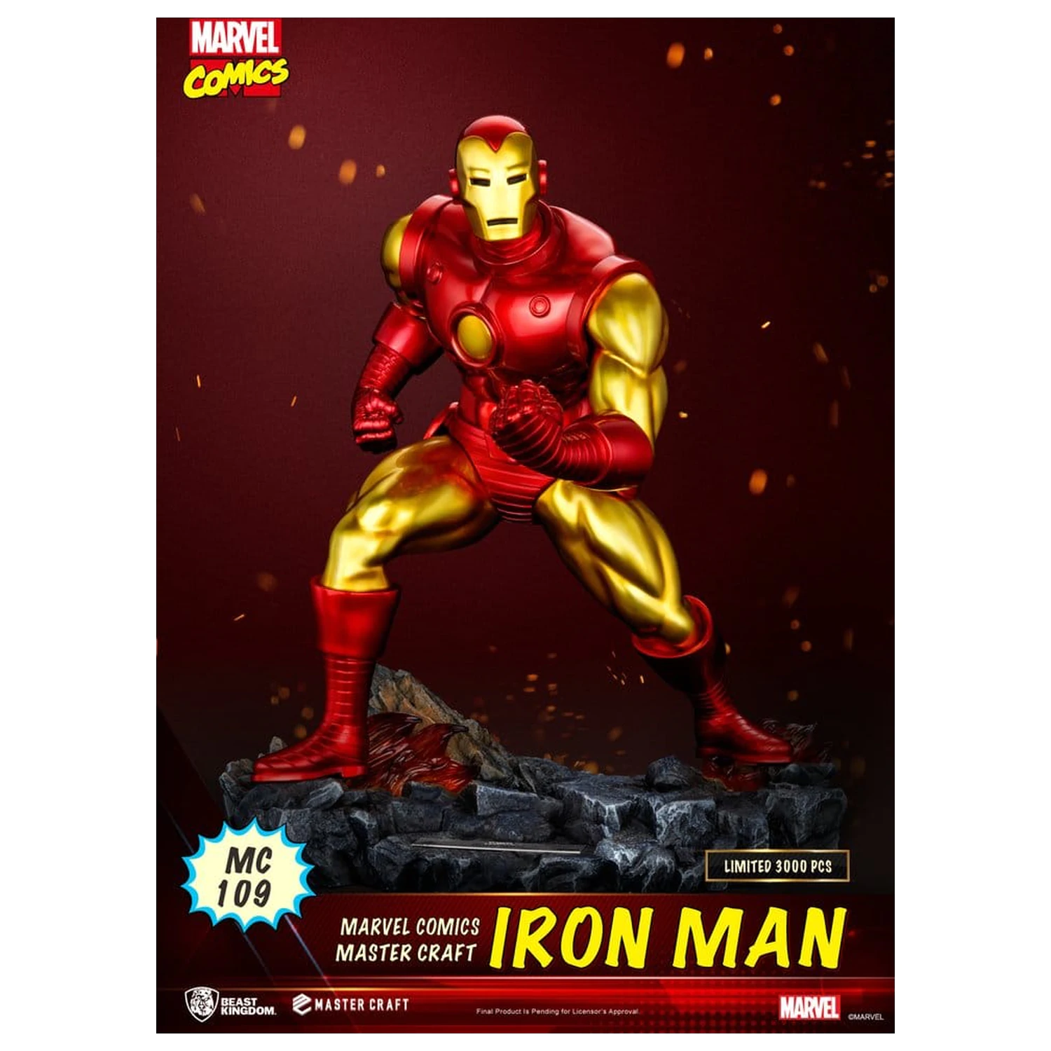 Marvel Comics Master Craft Statue Iron Man 29 cm product photo