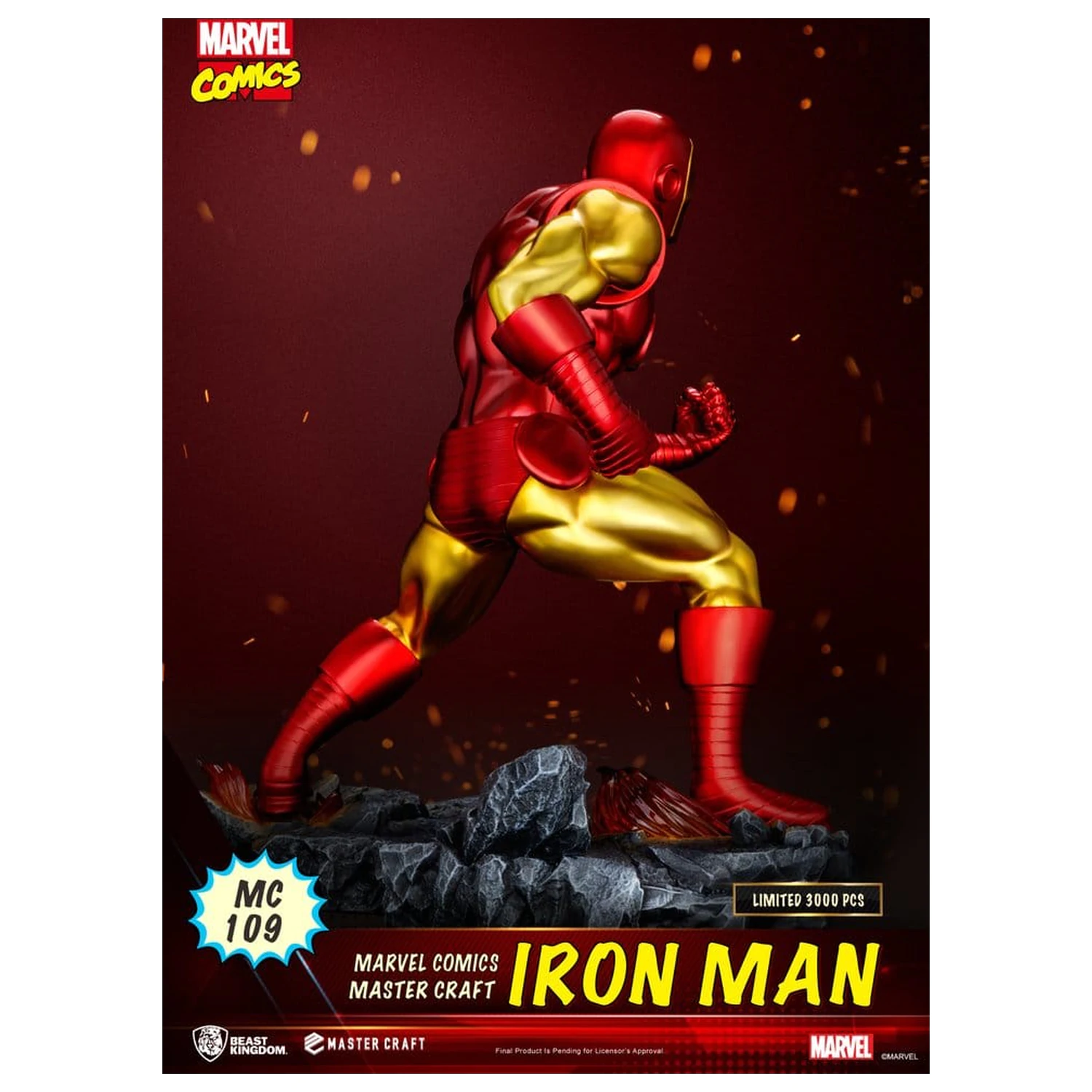 Marvel Comics Master Craft Statue Iron Man 29 cm product photo