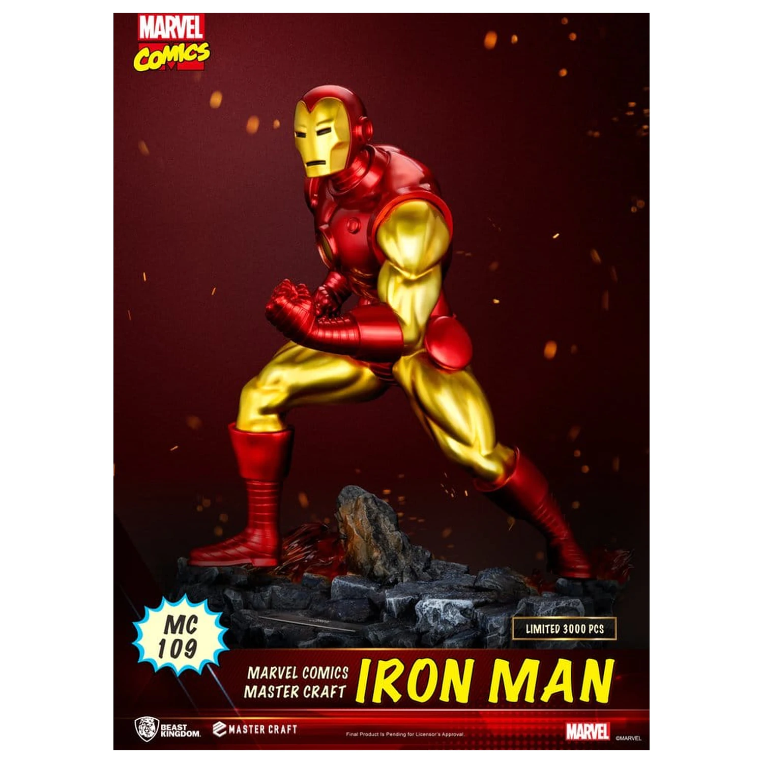Marvel Comics Master Craft Statue Iron Man 29 cm product photo