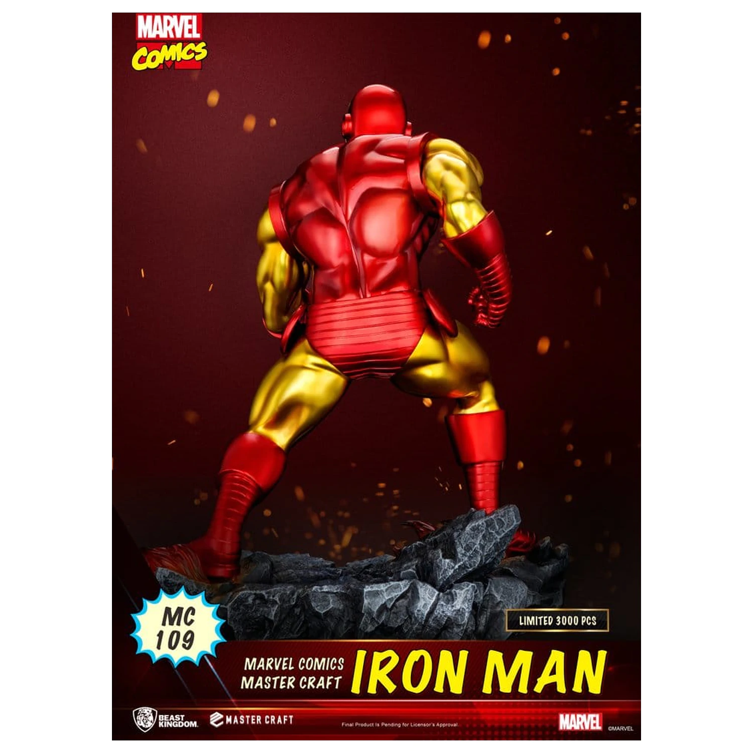 Marvel Comics Master Craft Statue Iron Man 29 cm product photo