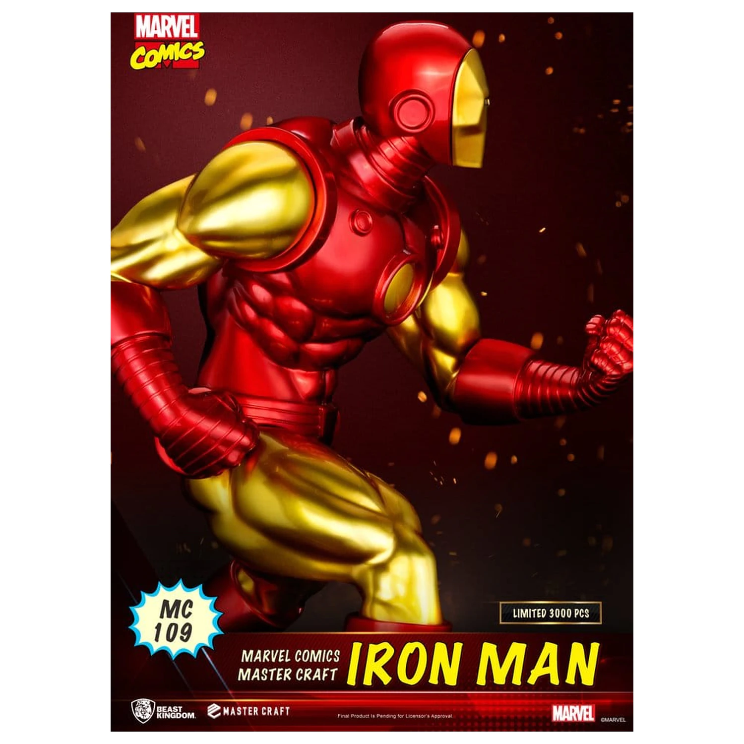 Marvel Comics Master Craft Statue Iron Man 29 cm product photo