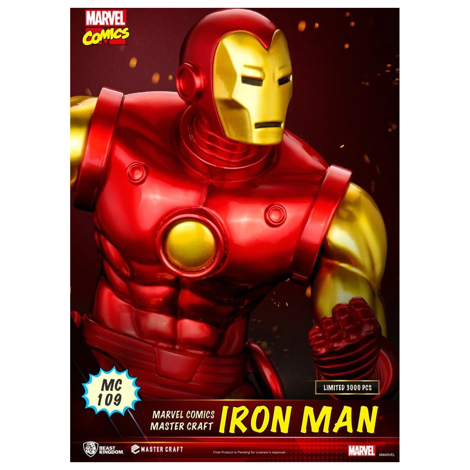Marvel Comics Master Craft Statue Iron Man 29 cm product photo