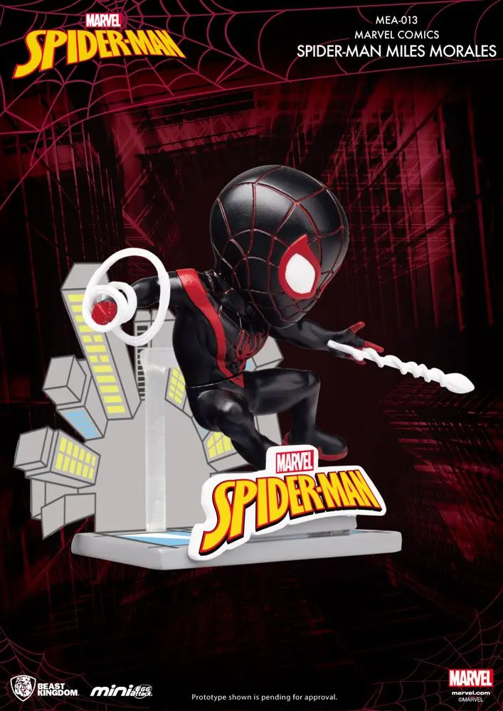 Marvel Comics Mini Egg Attack Figure Spider-Man Miles Morales 8 cm product photo