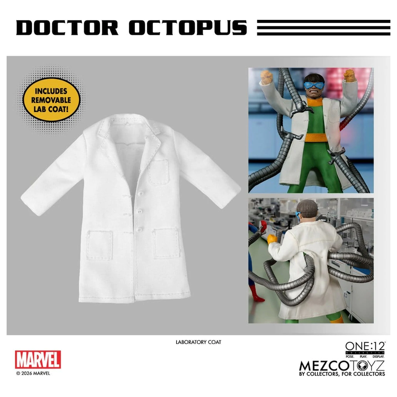 Marvel Comics One:12 Collective Action Figure 1/12 Doctor Octopus 16 cm product photo