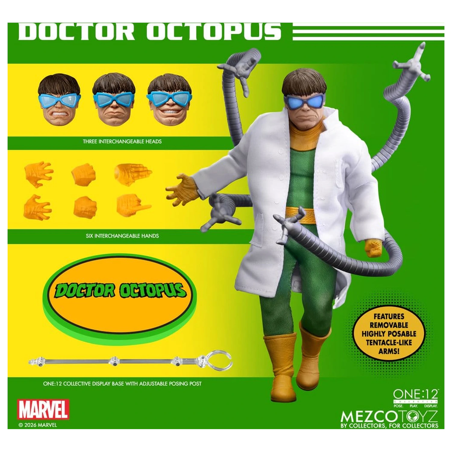 Marvel Comics One:12 Collective Action Figure 1/12 Doctor Octopus 16 cm product photo