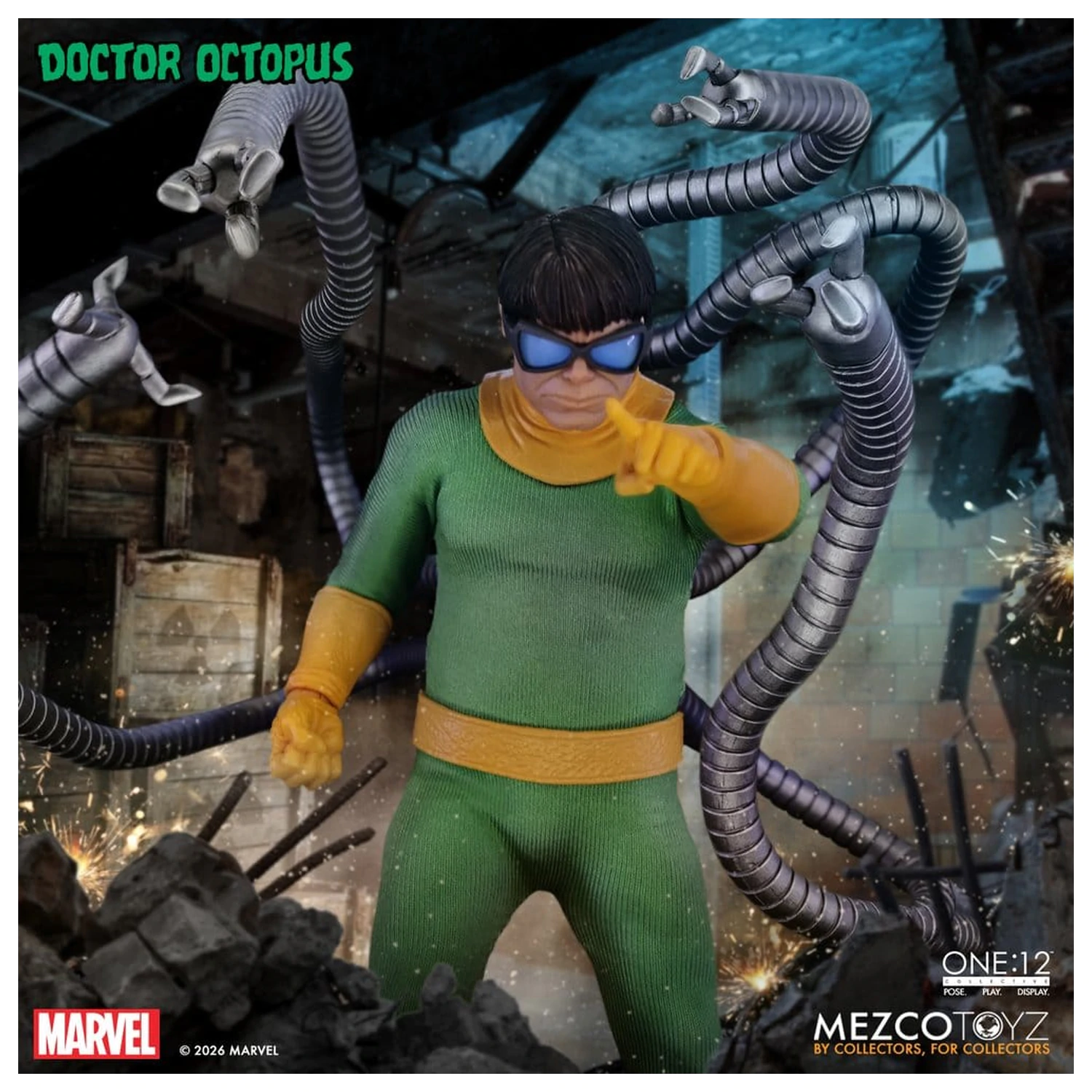 Marvel Comics One:12 Collective Action Figure 1/12 Doctor Octopus 16 cm product photo