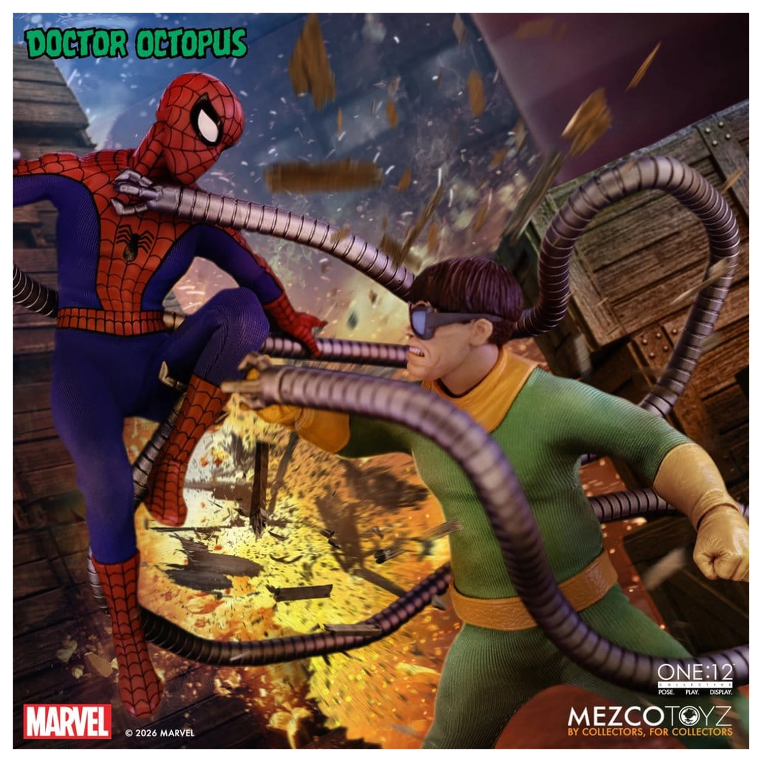 Marvel Comics One:12 Collective Action Figure 1/12 Doctor Octopus 16 cm product photo
