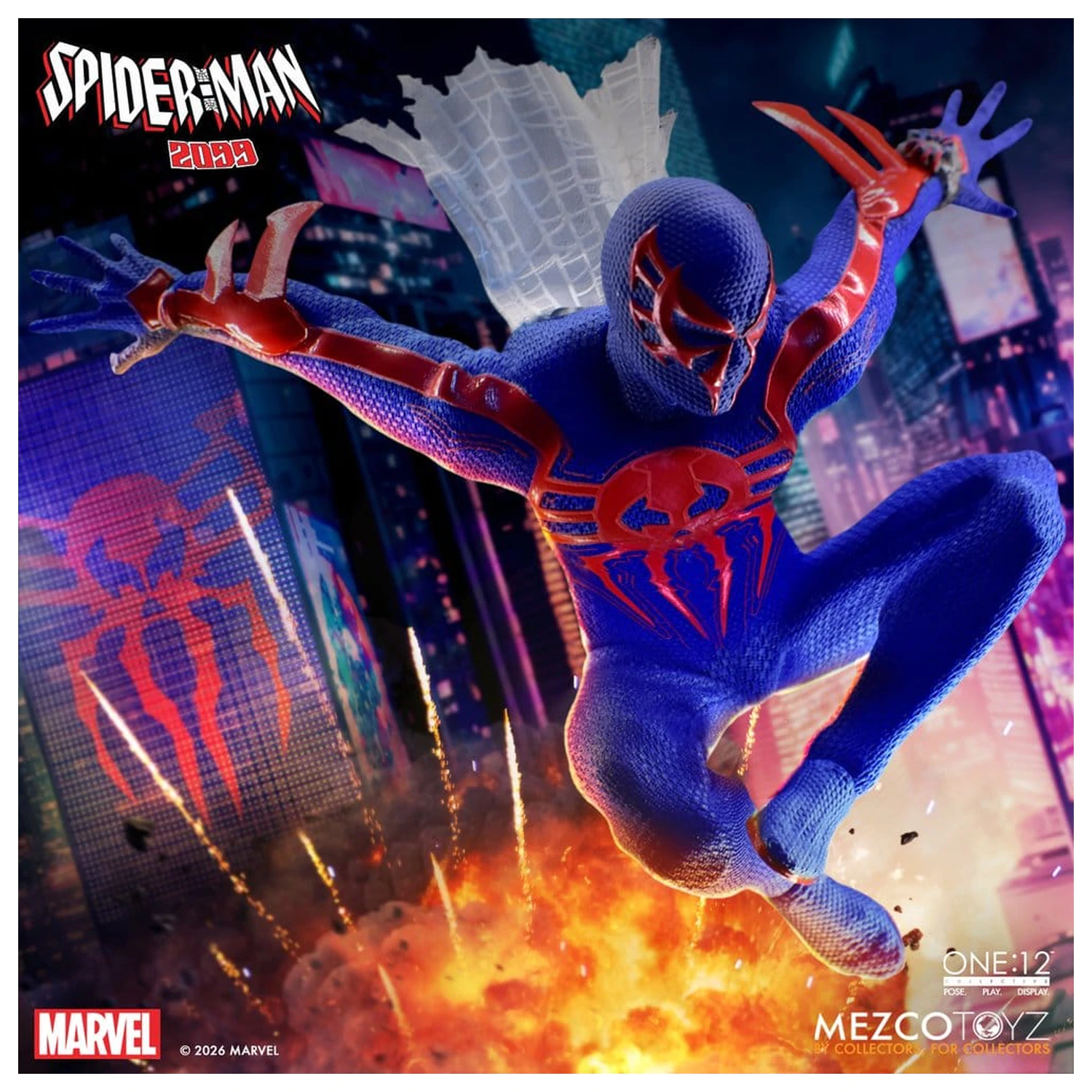 Marvel Comics One:12 Collective Action Figure 1/12 Spider-Man 2099 17 cm product photo