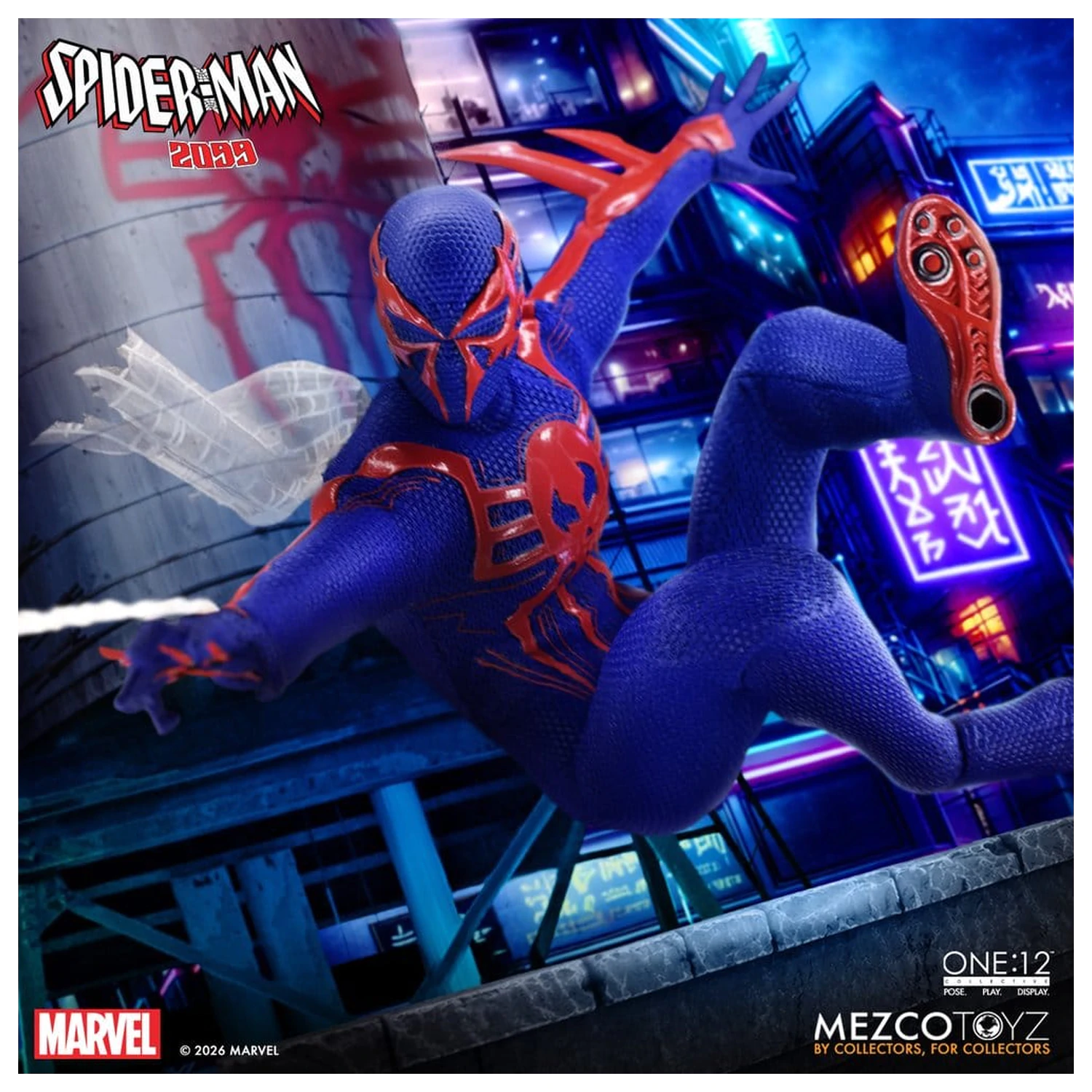 Marvel Comics One:12 Collective Action Figure 1/12 Spider-Man 2099 17 cm product photo