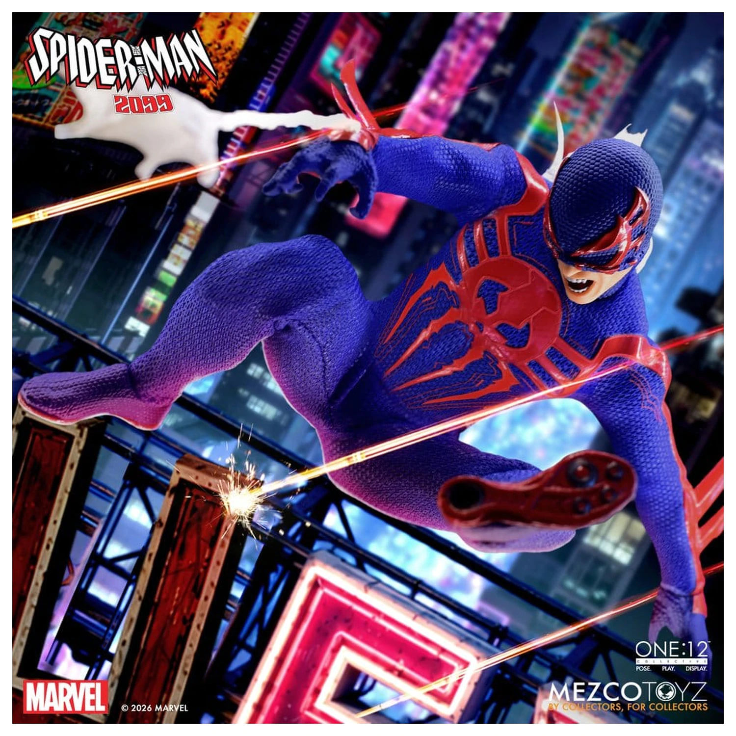 Marvel Comics One:12 Collective Action Figure 1/12 Spider-Man 2099 17 cm product photo