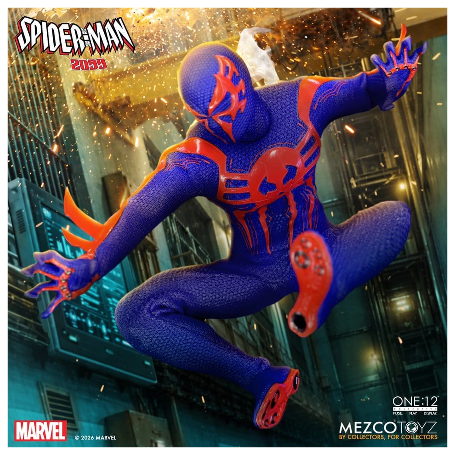 Marvel Comics One:12 Collective Action Figure 1/12 Spider-Man 2099 17 cm product photo