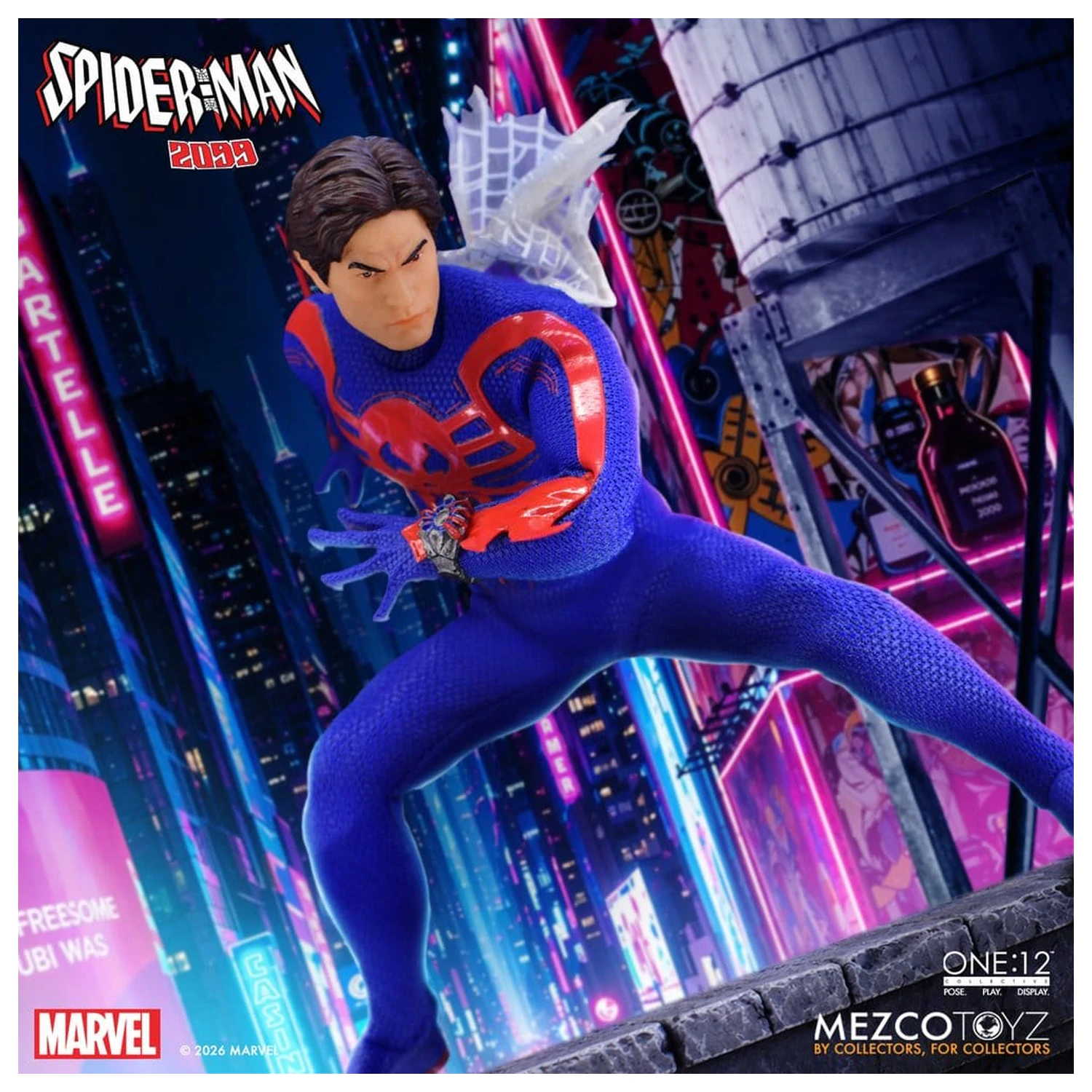 Marvel Comics One:12 Collective Action Figure 1/12 Spider-Man 2099 17 cm product photo