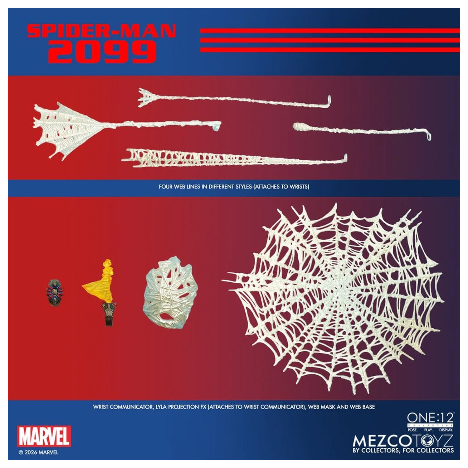 Marvel Comics One:12 Collective Action Figure 1/12 Spider-Man 2099 17 cm product photo