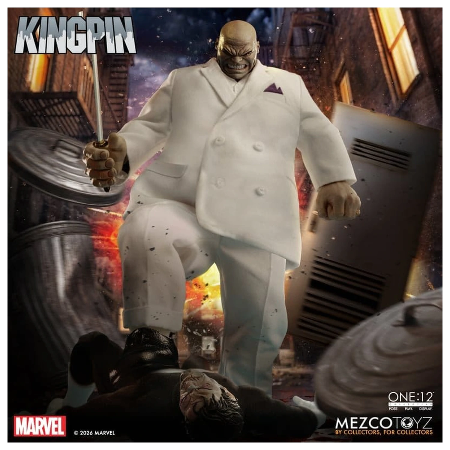 Marvel Comics One:12 Collective Action Figure 1/12 Kingpin 18 cm product photo