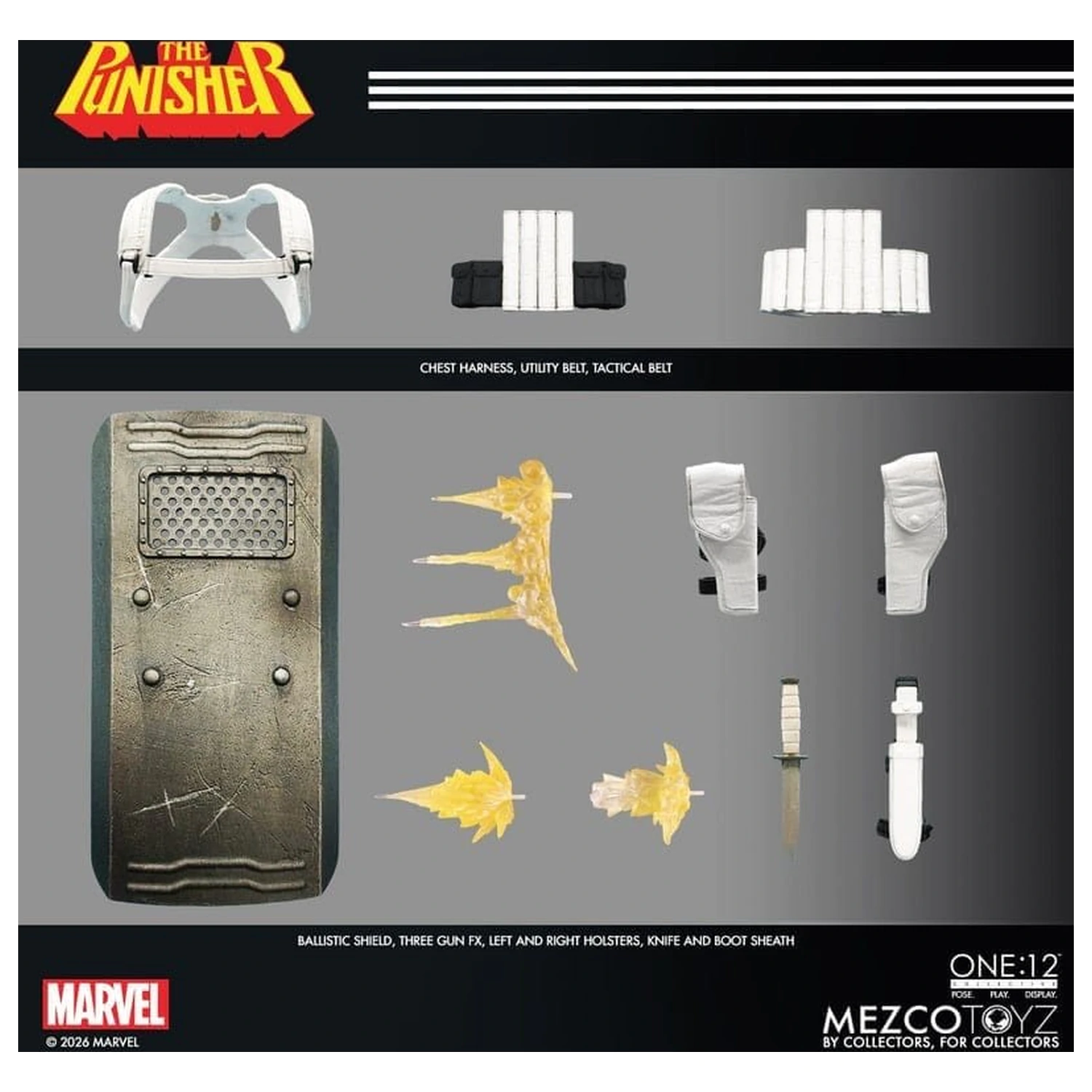 Marvel Comics One:12 Collective Action Figure 1/12 Punisher 17 cm product photo