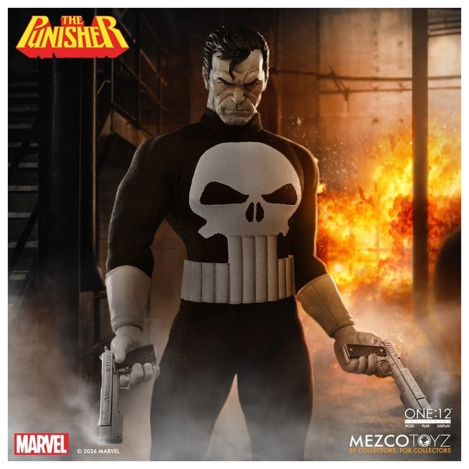 Marvel Comics One:12 Collective Action Figure 1/12 Punisher 17 cm product photo