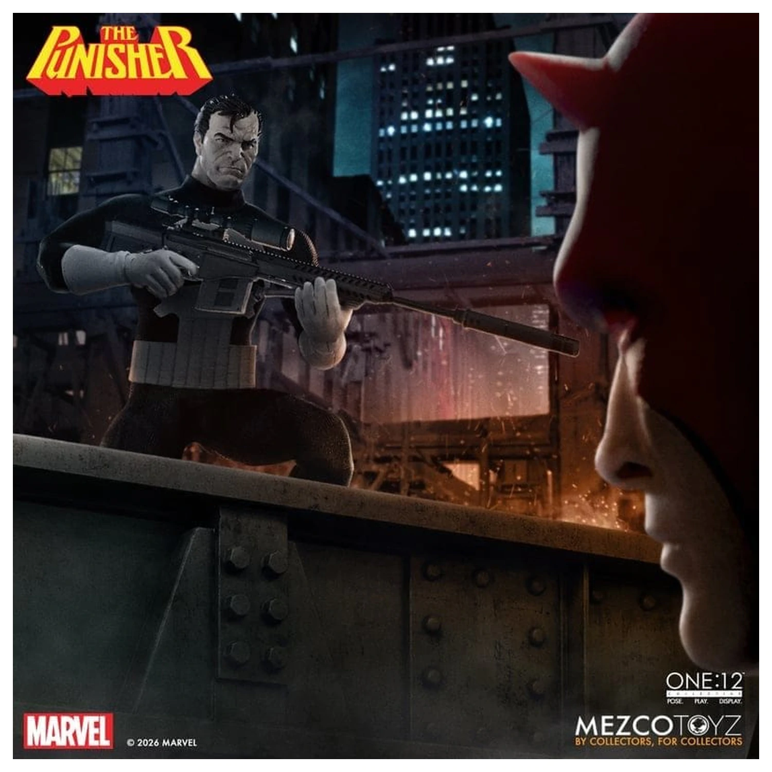 Marvel Comics One:12 Collective Action Figure 1/12 Punisher 17 cm product photo