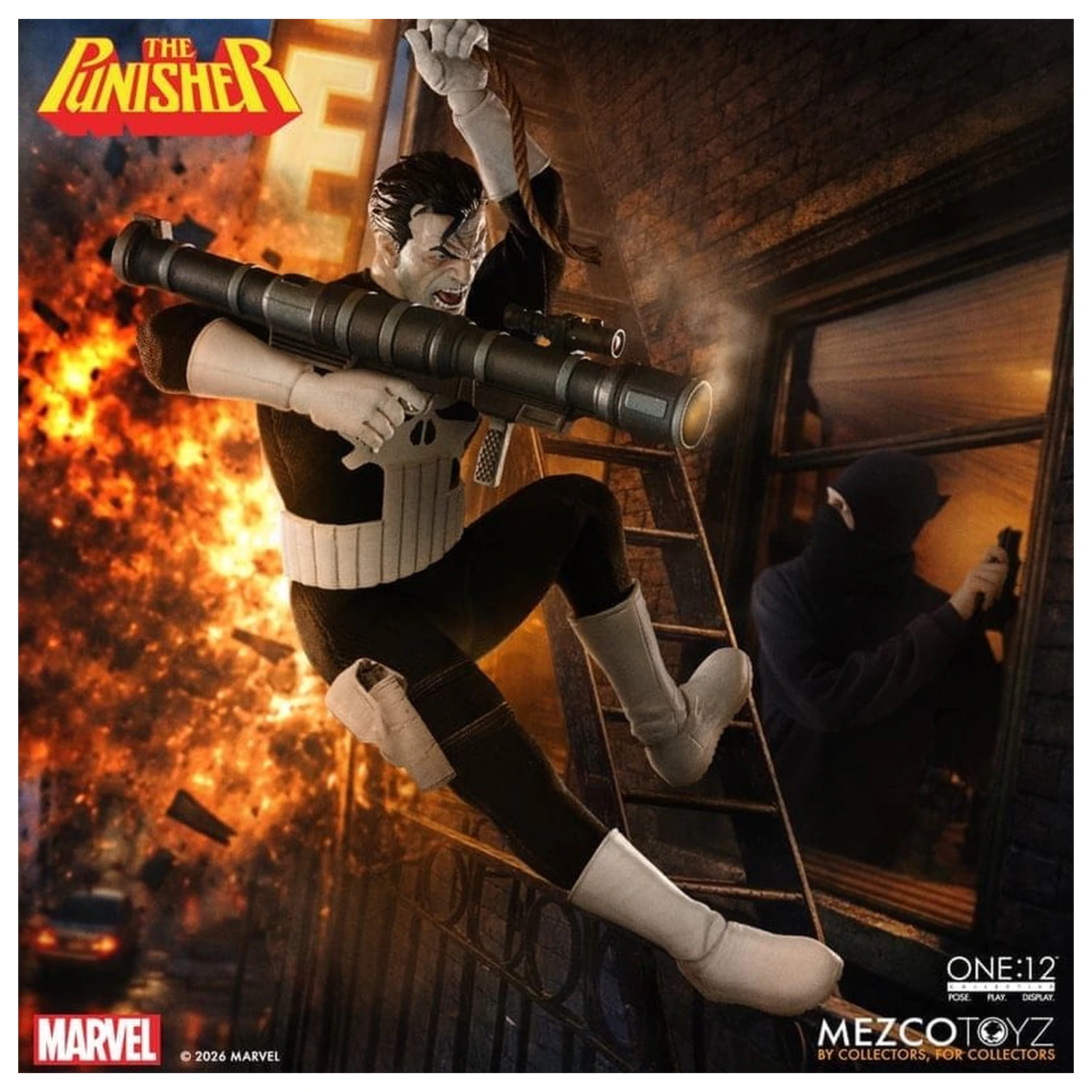 Marvel Comics One:12 Collective Action Figure 1/12 Punisher 17 cm product photo