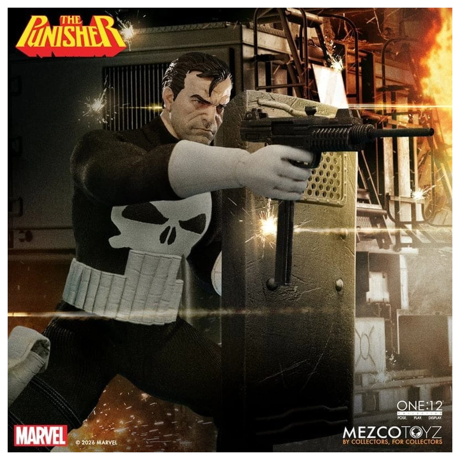 Marvel Comics One:12 Collective Action Figure 1/12 Punisher 17 cm product photo