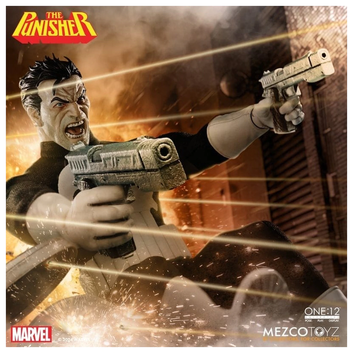 Marvel Comics One:12 Collective Action Figure 1/12 Punisher 17 cm product photo