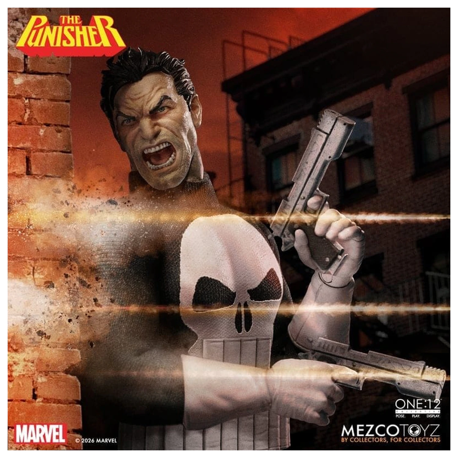 Marvel Comics One:12 Collective Action Figure 1/12 Punisher 17 cm product photo
