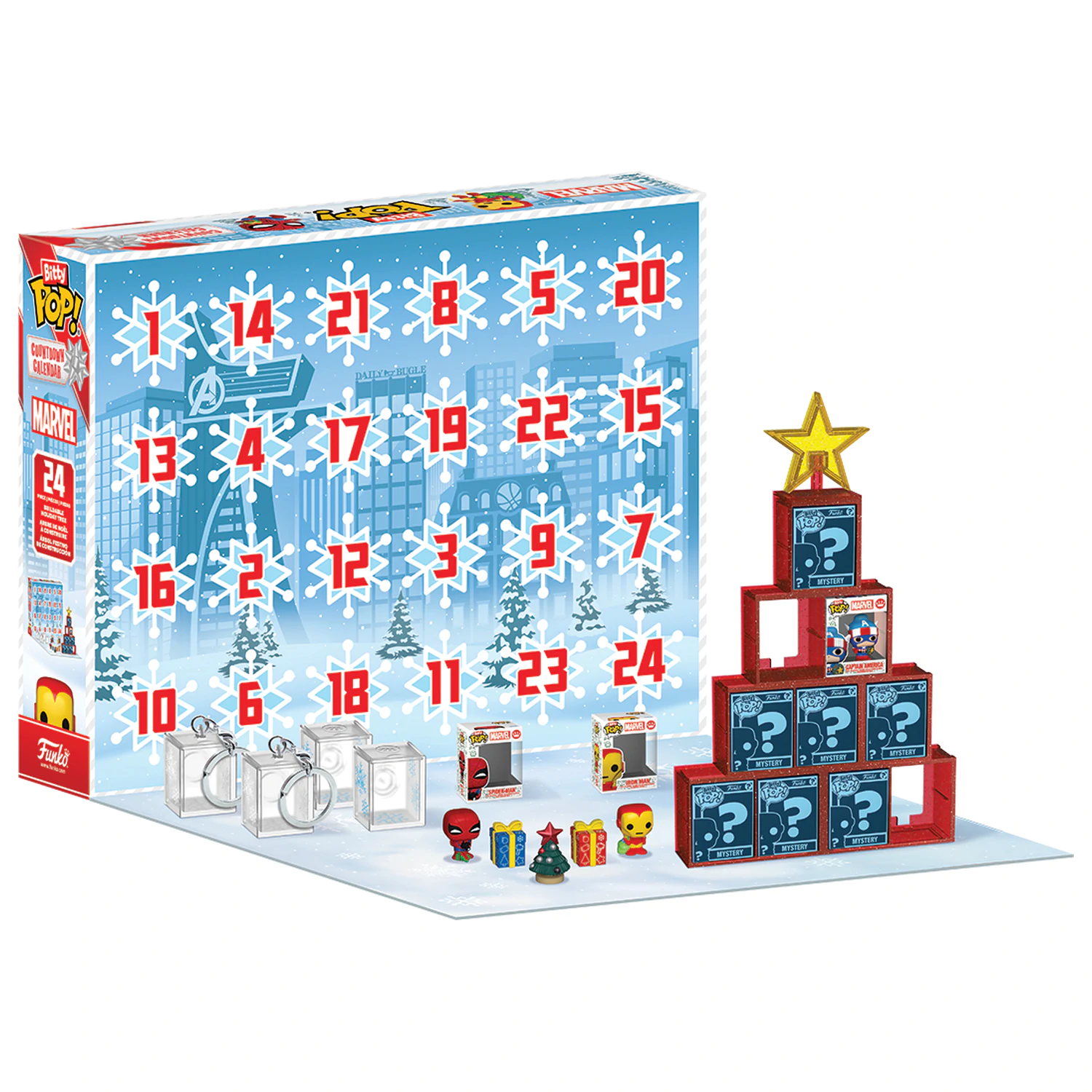 Marvel Comics Bitty Funko POP! Advent Calendar  product photo