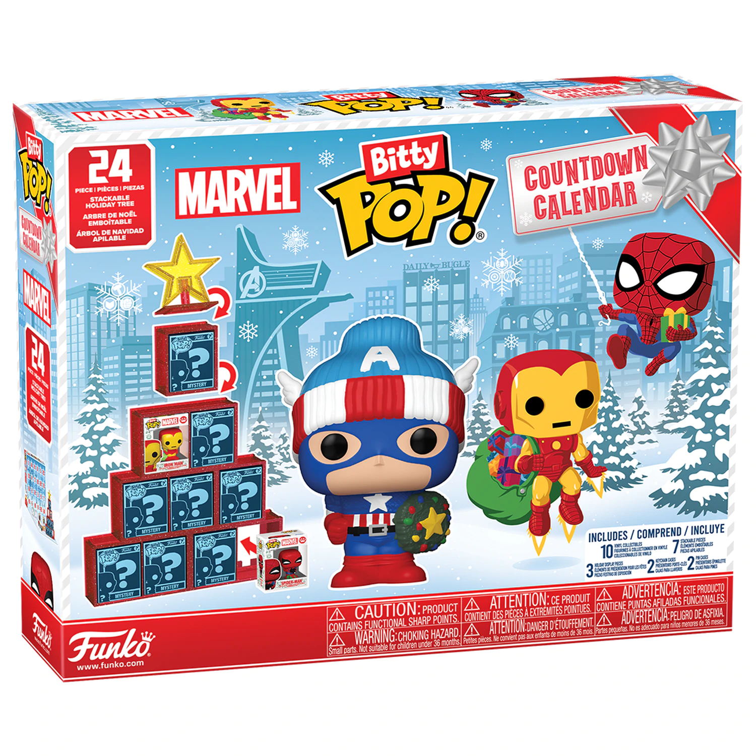 Marvel Comics Bitty Funko POP! Advent Calendar  product photo