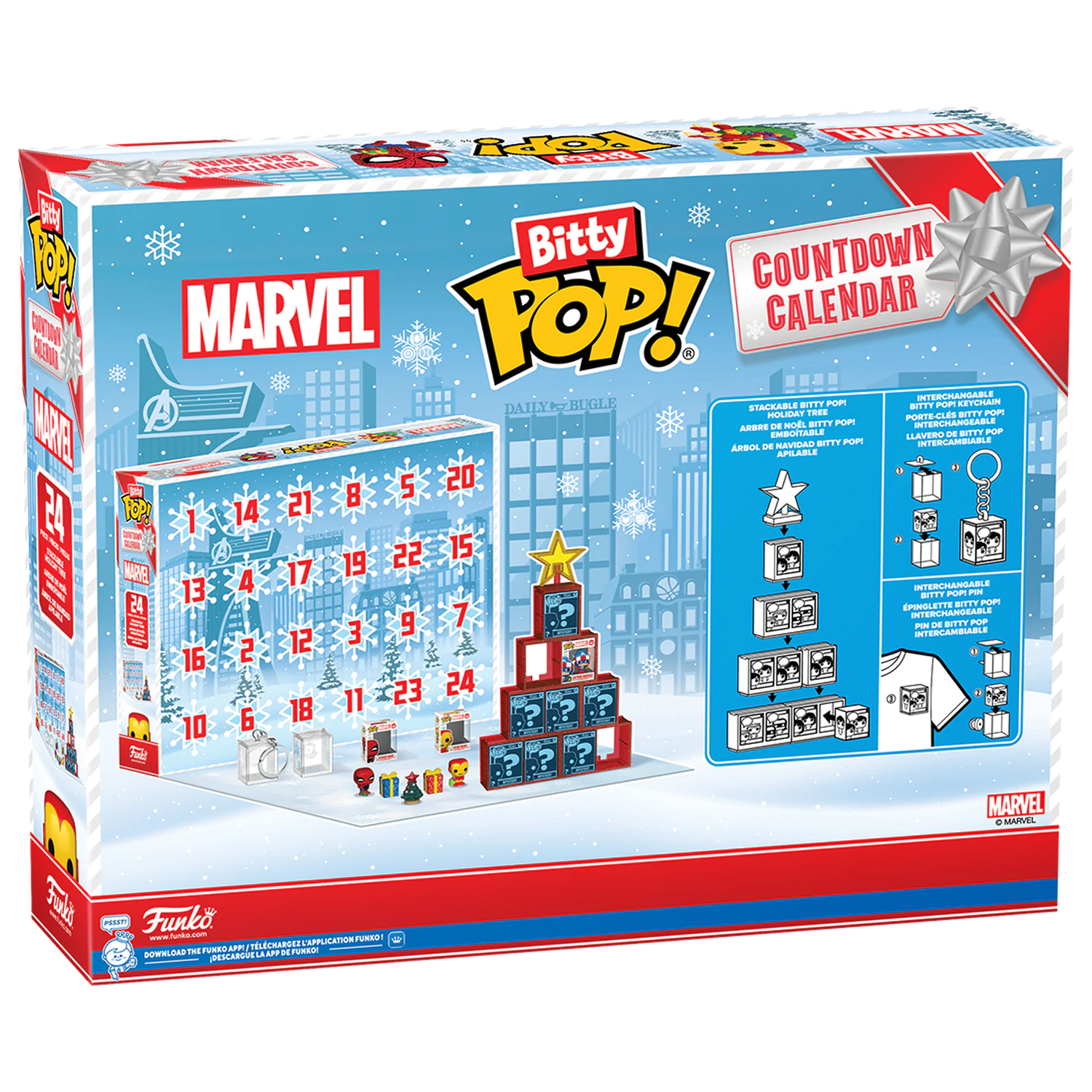 Marvel Comics Bitty Funko POP! Advent Calendar  product photo