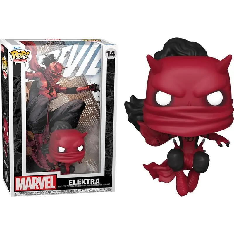 Marvel Comics POP! Comic Cover Vinyl Figure Elektra Daredevil 9 cm product photo