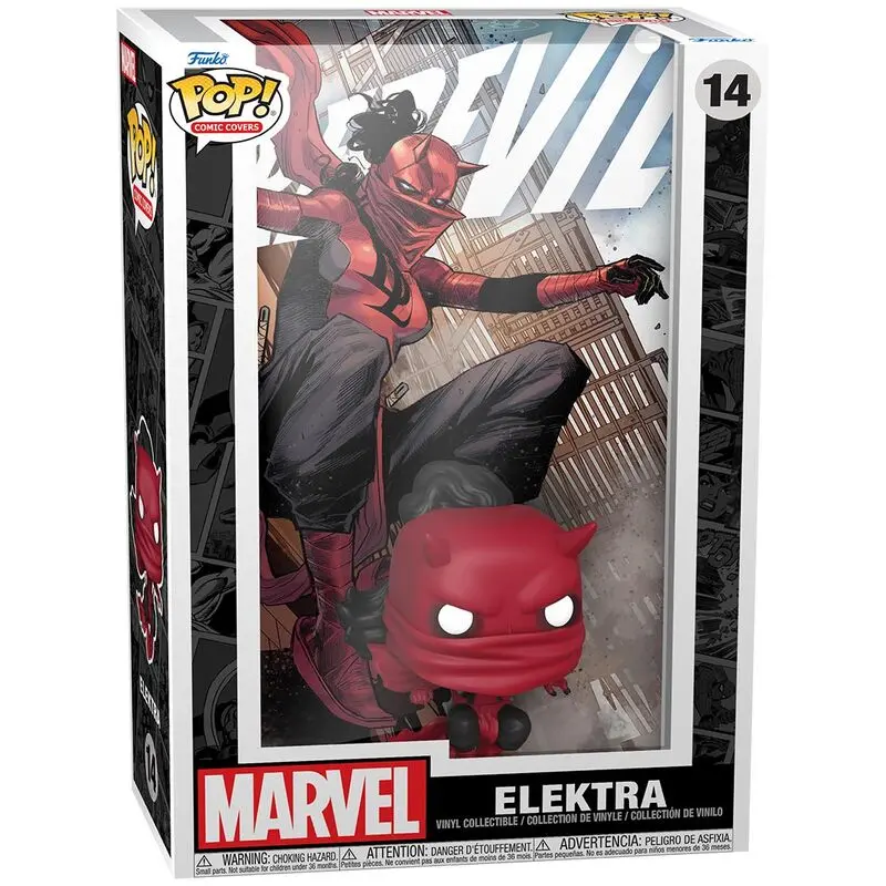 Marvel Comics POP! Comic Cover Vinyl Figure Elektra Daredevil 9 cm product photo