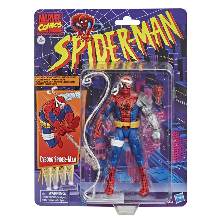 Marvel Comics Spider-Man Cyborg Spider-Man figure 15cm product photo