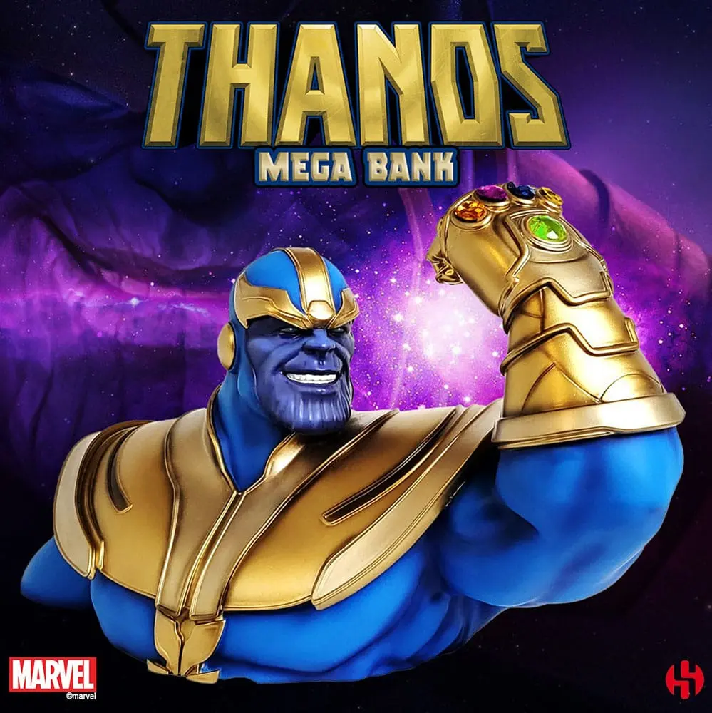 Marvel Comics Coin Bank Thanos 23 cm termékfotó