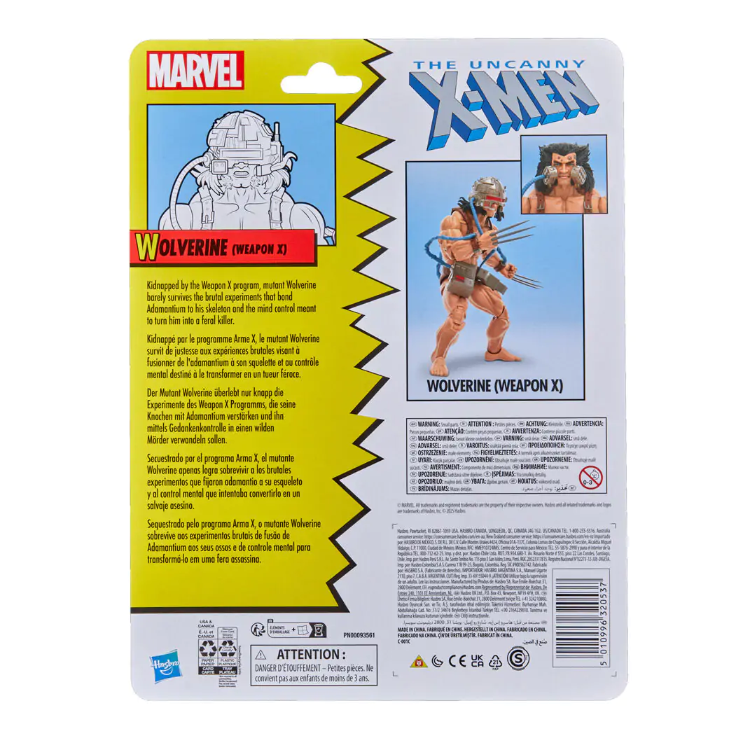 Marvel Comics X-Men Weapon X Wolverine figure 15cm product photo
