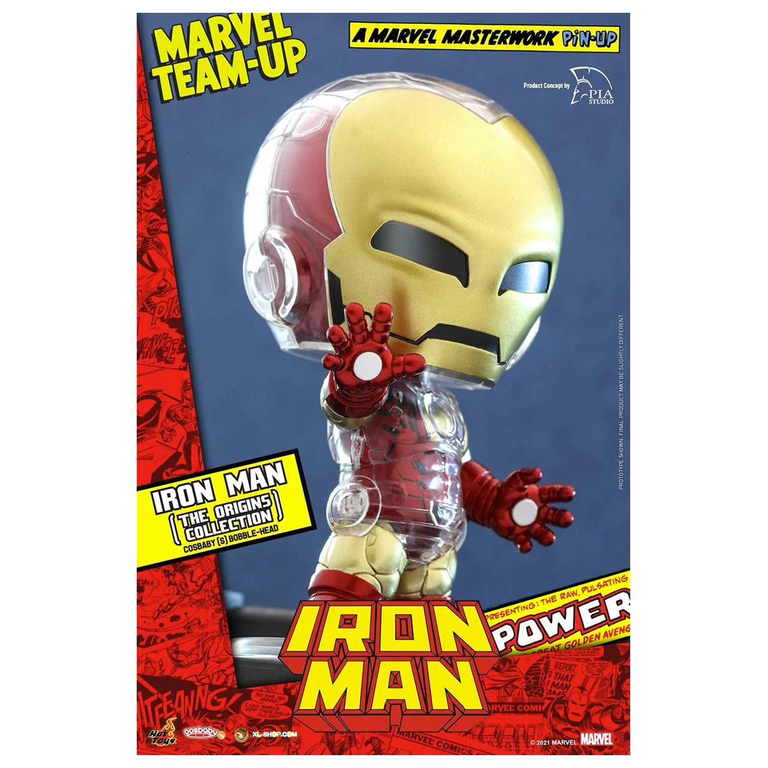 Marvel Cosbaby Wave 1 Iron Man Origins product photo