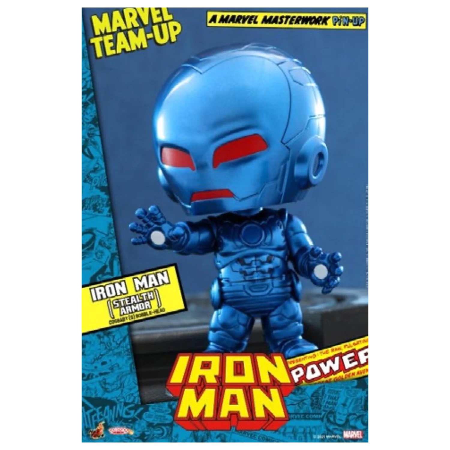 Marvel Cosbaby Wave 3 Iron Man Stealth Armor product photo