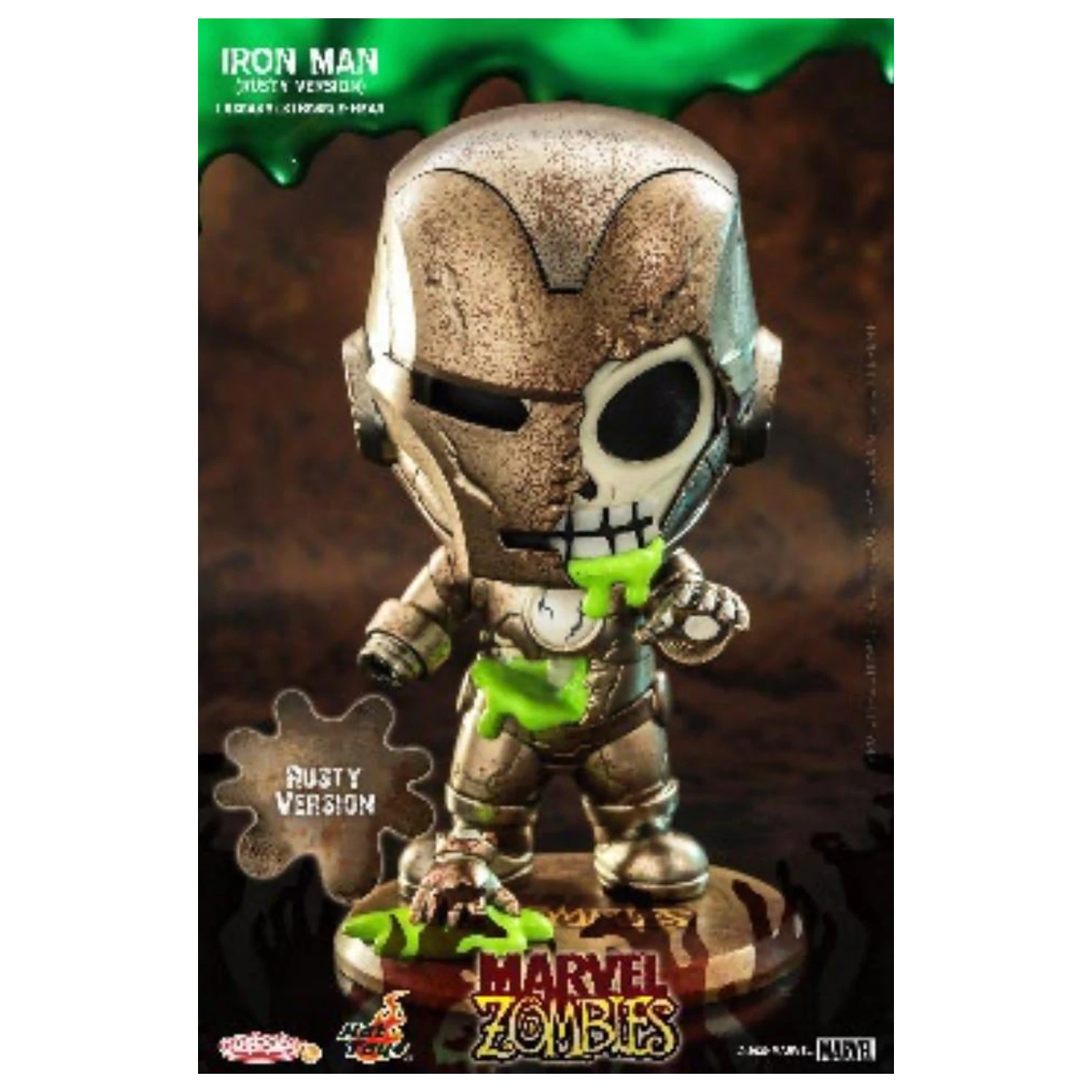 Marvel Cosbaby Wave 3 Iron Man Zombie Rusty Version product photo