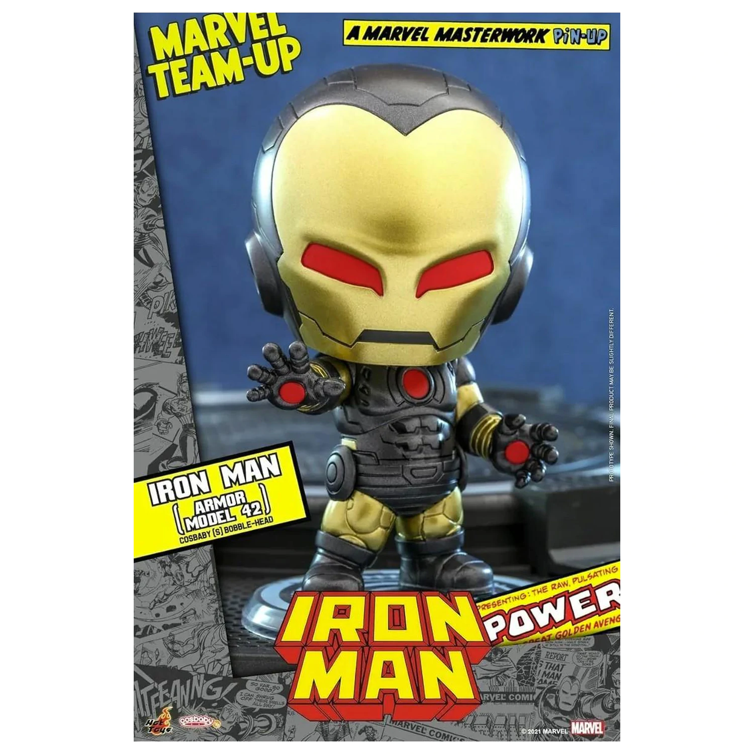 Marvel Cosbaby Wave 4 Iron Man Armor Model 42 product photo