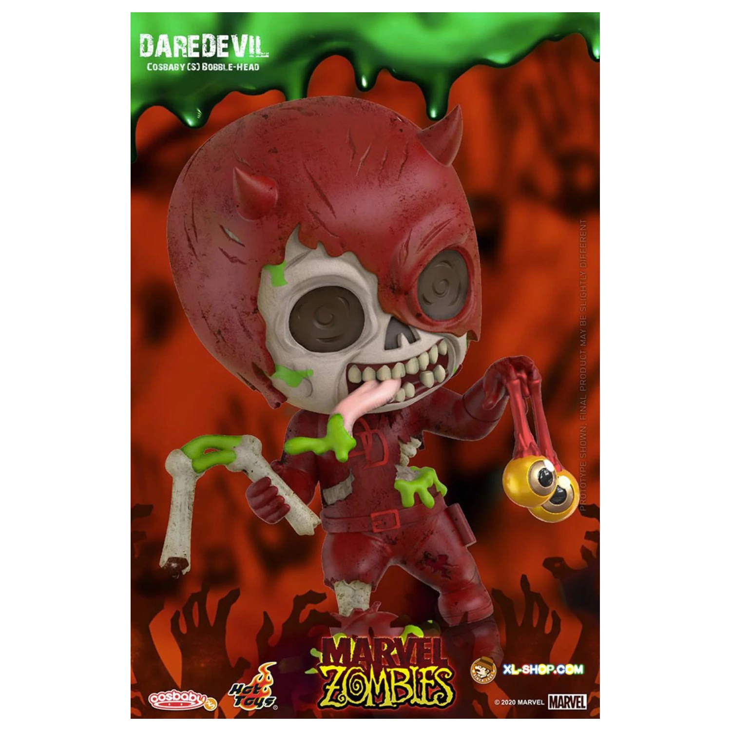 Marvel Cosbaby Wave 5 Daredevil Zombie product photo