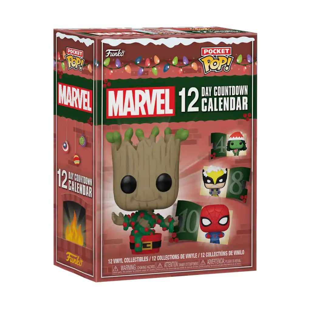 Marvel Countdown Pocket Funko POP! Advent Calendar Marvel 12-Day termékfotó