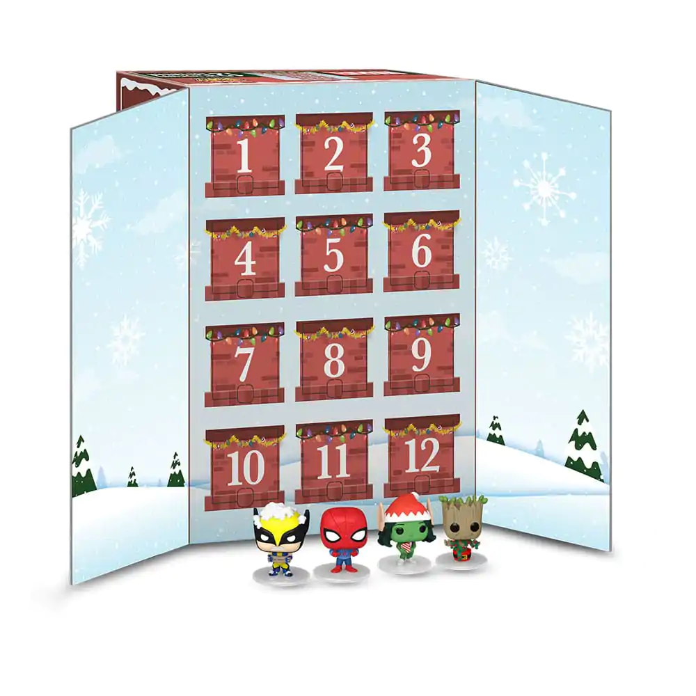 Marvel Countdown Pocket Funko POP! Advent Calendar Marvel 12-Day termékfotó