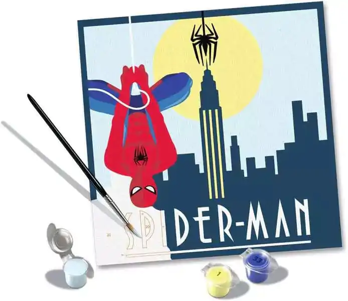 Marvel CreArt Paint by Numbers Painting Set Spider-Man 20 x 20 cm product photo
